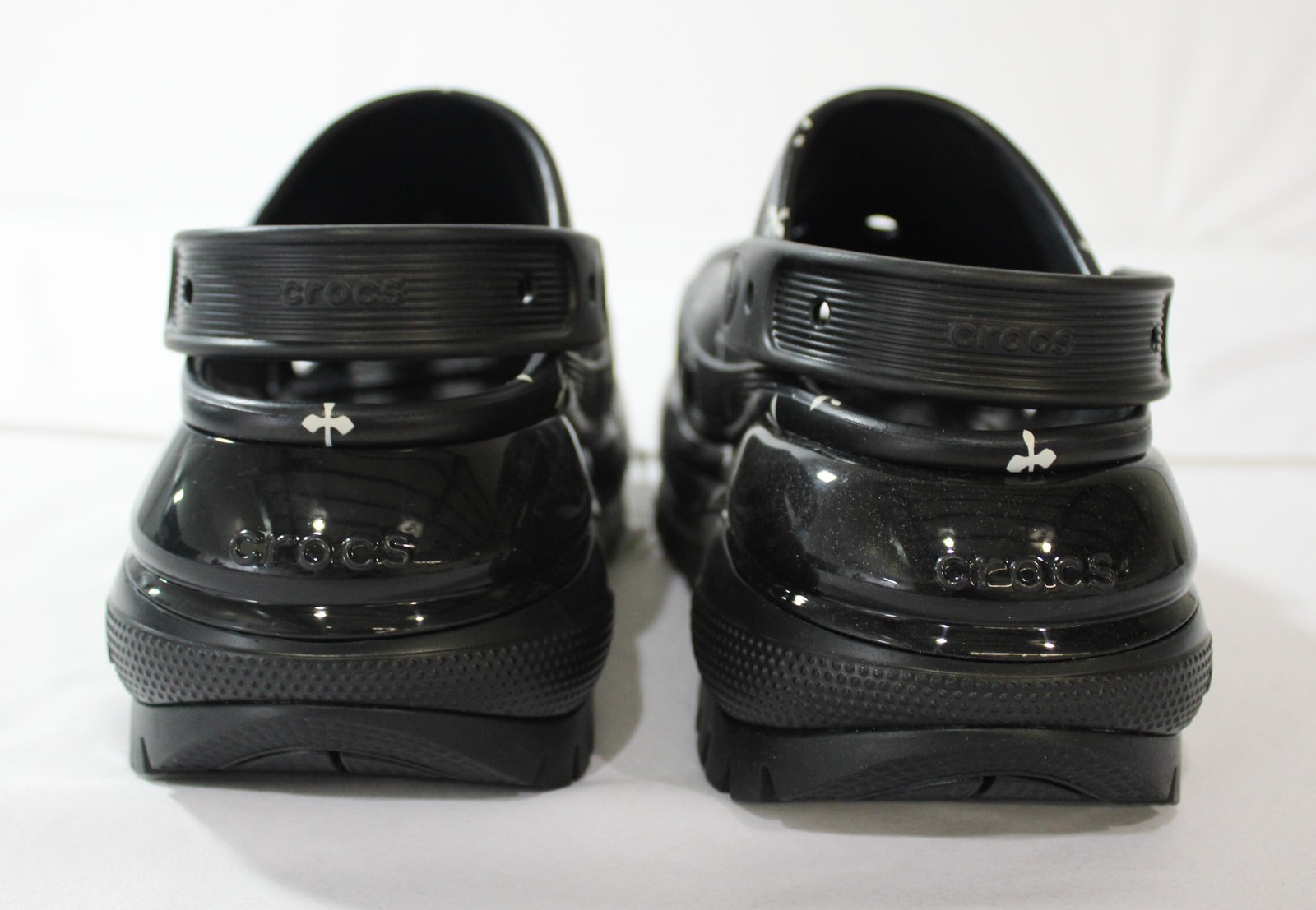 SMFK x Crocs Unisex Megacrush Platform Clogs LB3 Black Compass 210087 US:M6/W8