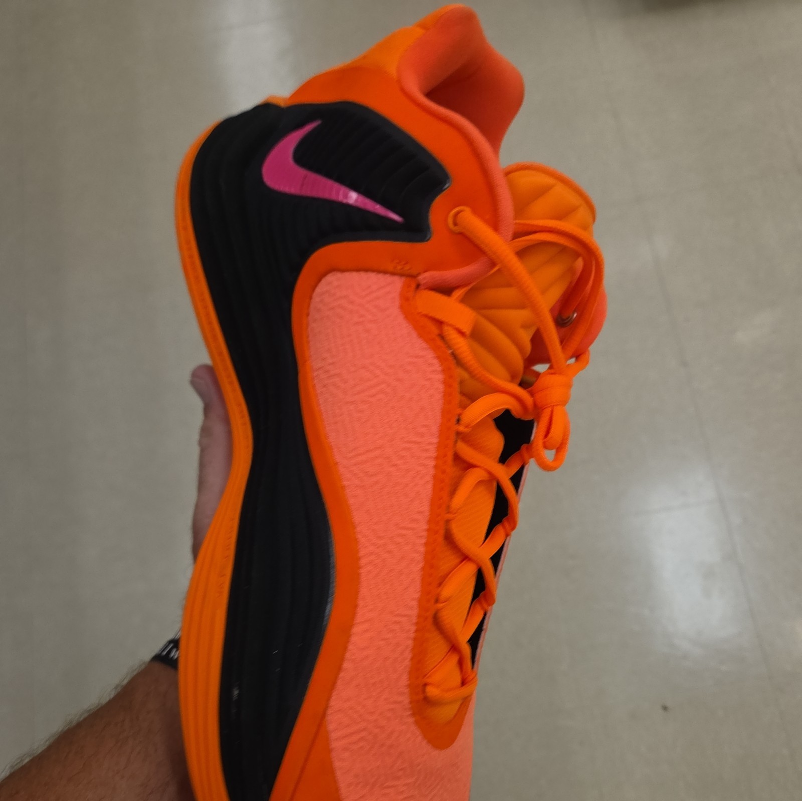 Giannis Freak 7 Total Ignition- Orange/Hyper Pink NEW Size 17 Mens