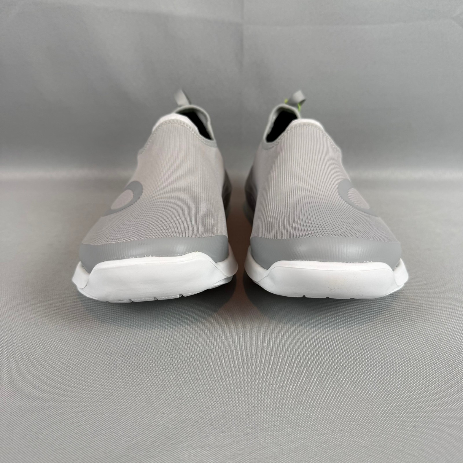 Oofos OOmg Sport Recovery Sneakers Mens 9 Slate Fade Gray Slip-On Light New NIB