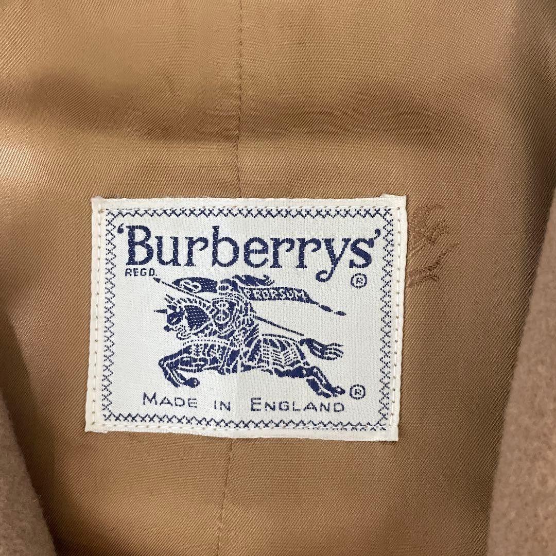 Burberrys long coat camel