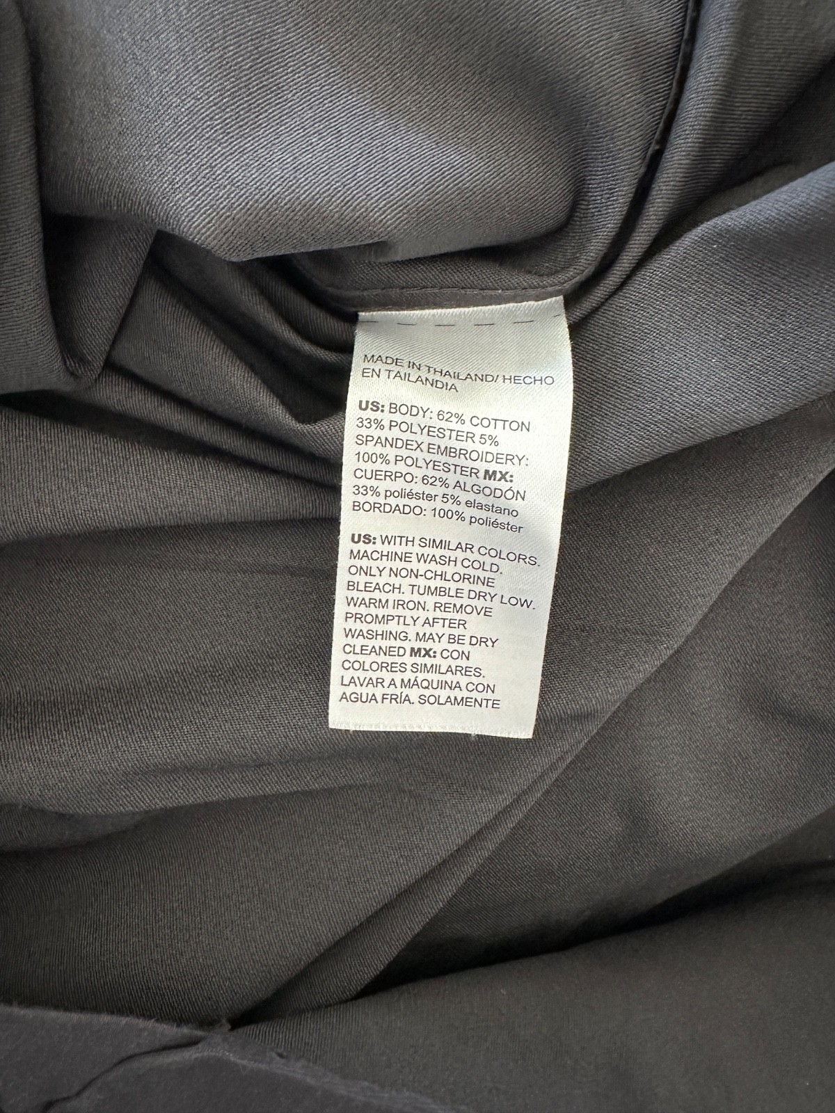 Chico’s No Iron Black Blouse Chico’s 2 (Large / US 12)