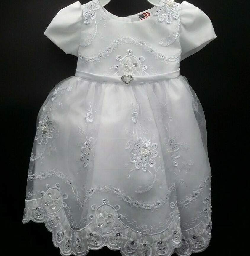 Baptism Gown,Christening Formal Dress,FlowerGirl,Vestido Bautizo,Party Favor niñ