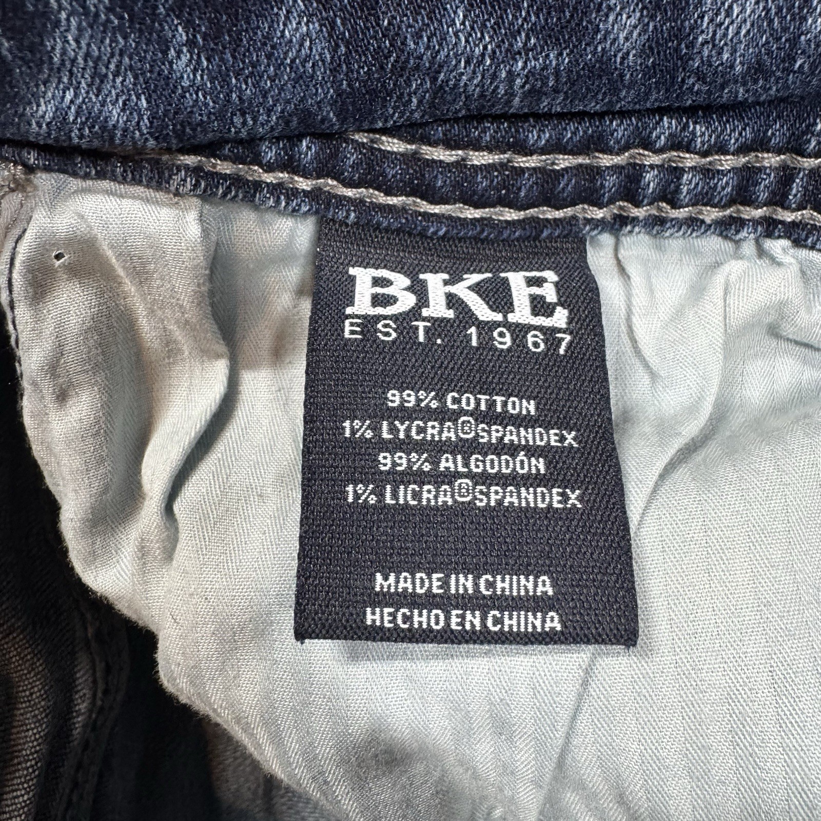 BKE Aiden Jeans Mens 28×32 Blue Straight Leg Stretch Denim Medium Wash Repreve