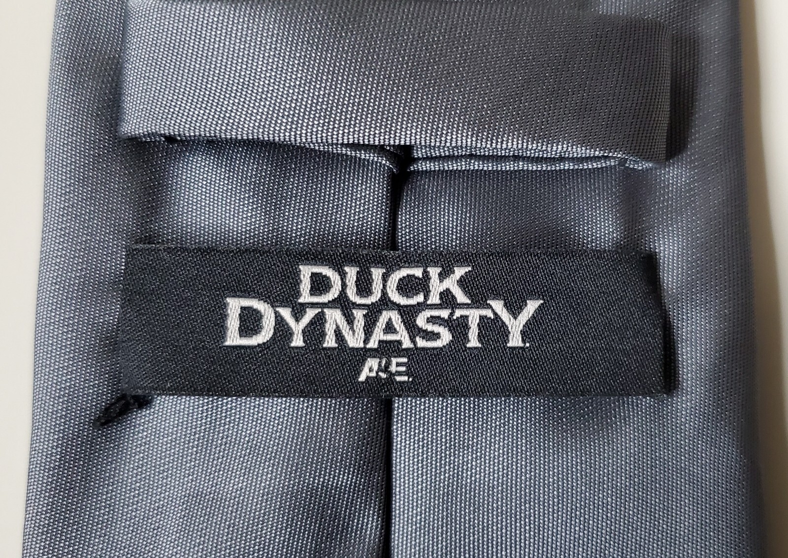 Duck Dynasty Jase Robertson I’m a Frog’s Nightmare Neck Tie Gray Black