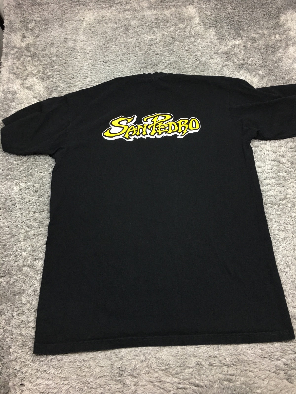 Pro 5 Super Heavy T Shirt Mens Size 2XL Tall Black Cotton San Pedro