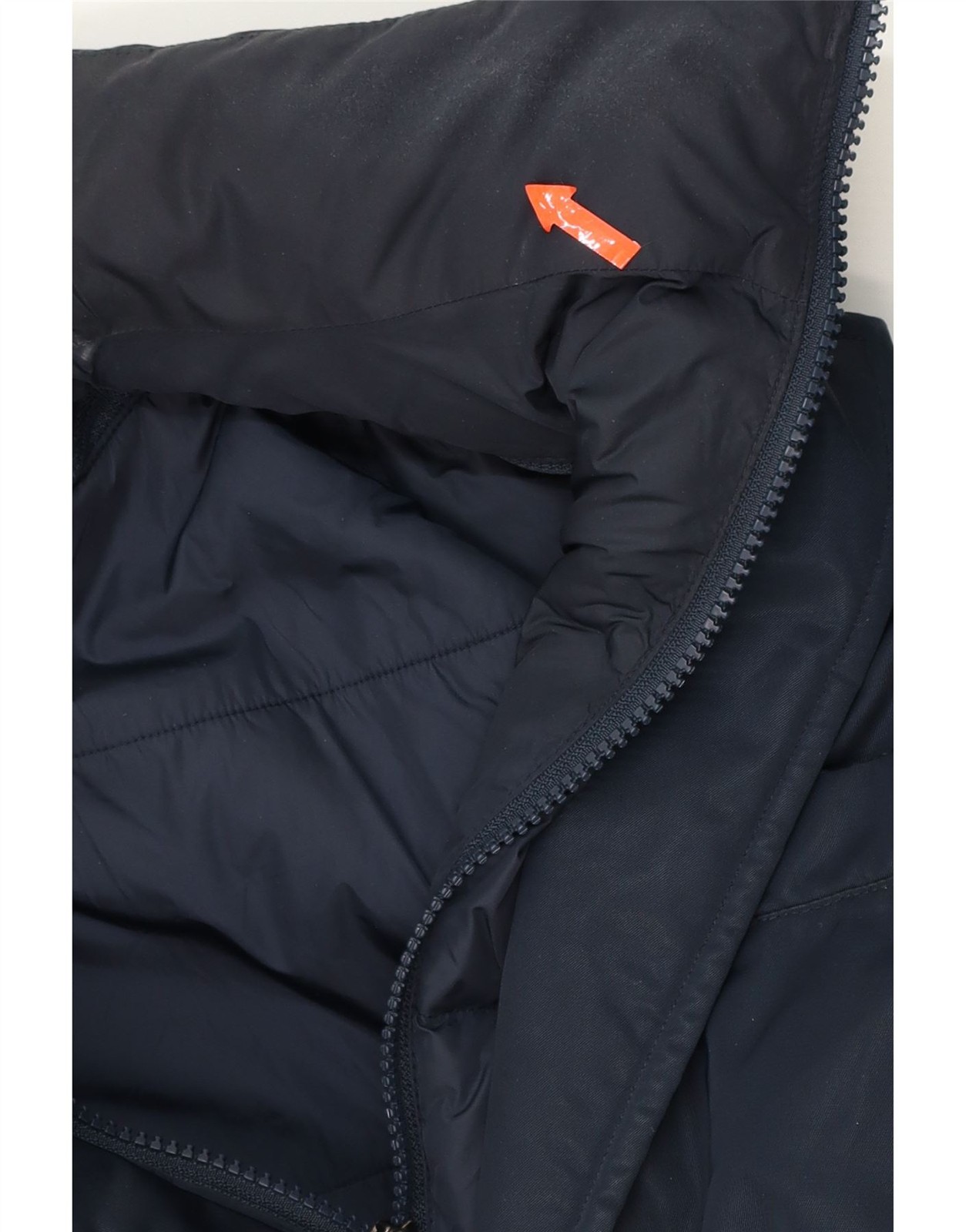 ADD Mens Padded Coat IT 56 3XL Navy Blue Polyester MT01