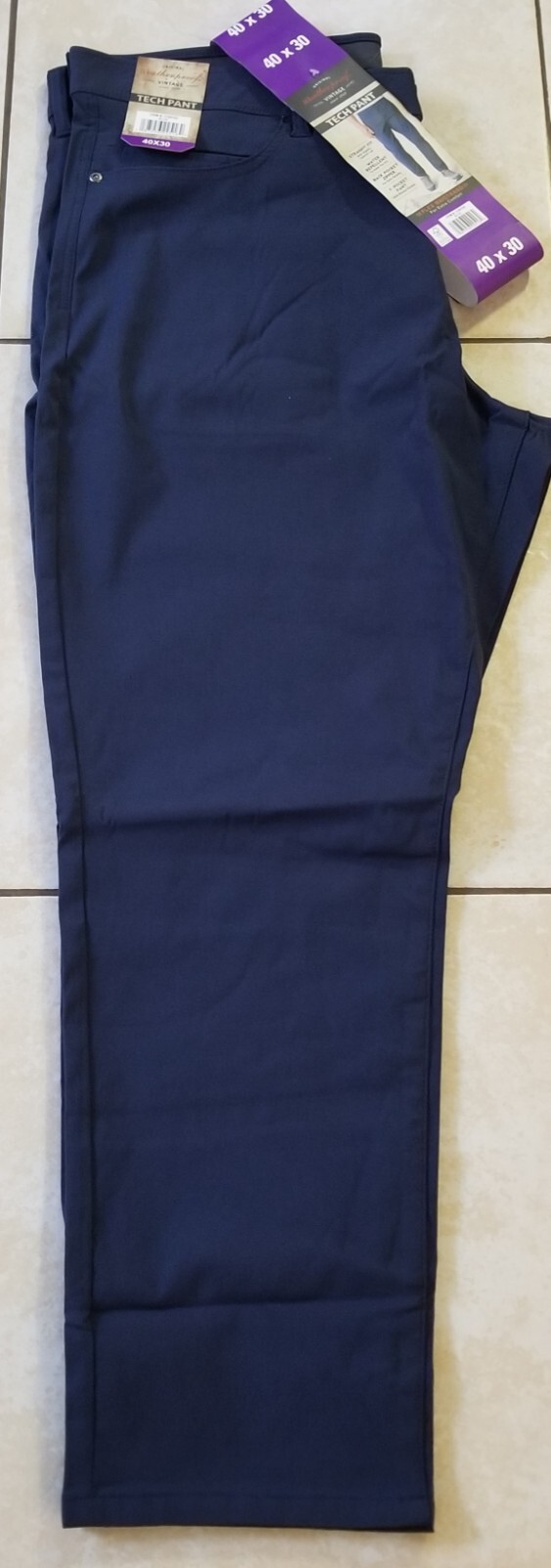 Original Weatherproof Vintage Men’s Tech Pants -40X30-