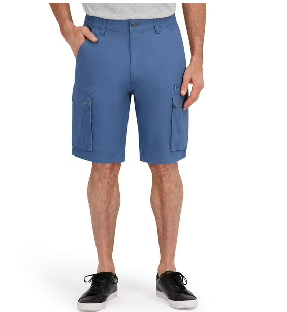 Men’s Iron Co Stretch Cargo Shorts, Assorted colors & sizes