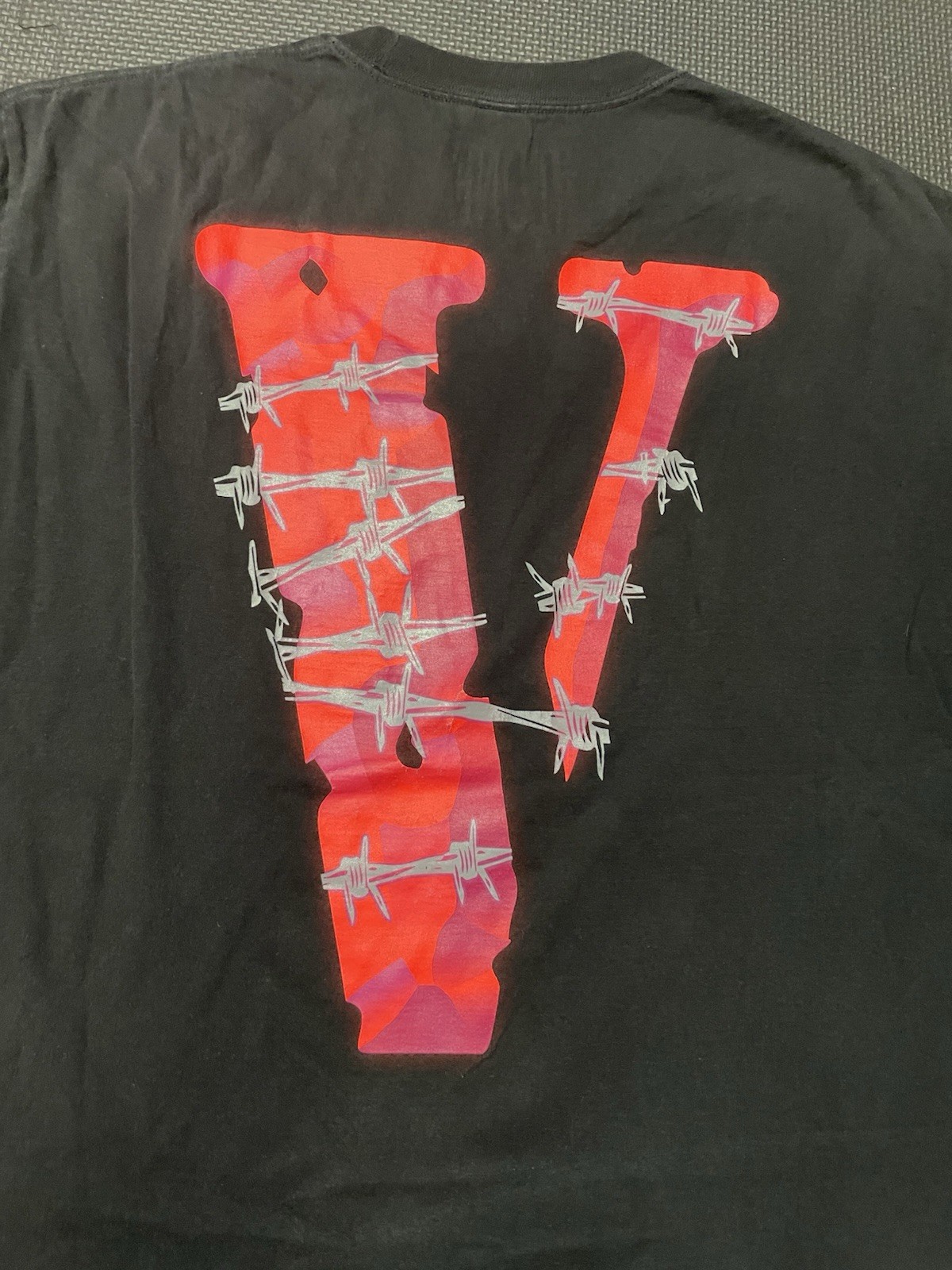 Vlone X Juice Wrld Barbed Wire Black Longsleeve Shirt Men’s Large