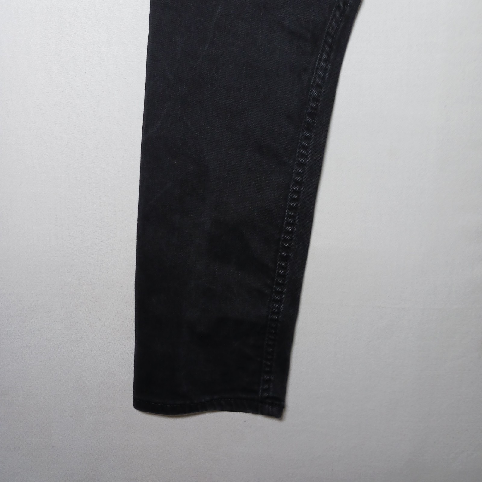 Levi’s 502 Mens Regular Tapered Fit Jeans 30X30 Black Wash Denim Stretch
