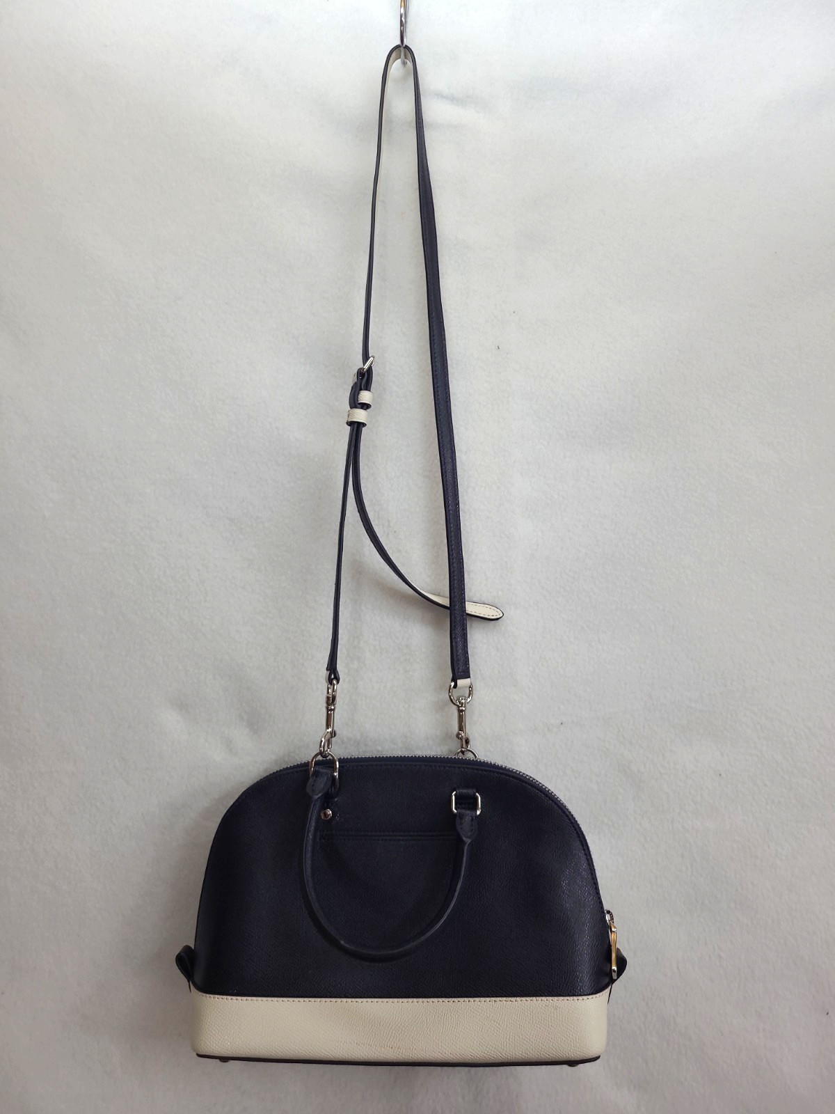 Coach Colorblock Mini Sierra Satchel – Midnight Navy Chalk – F24589 EUC
