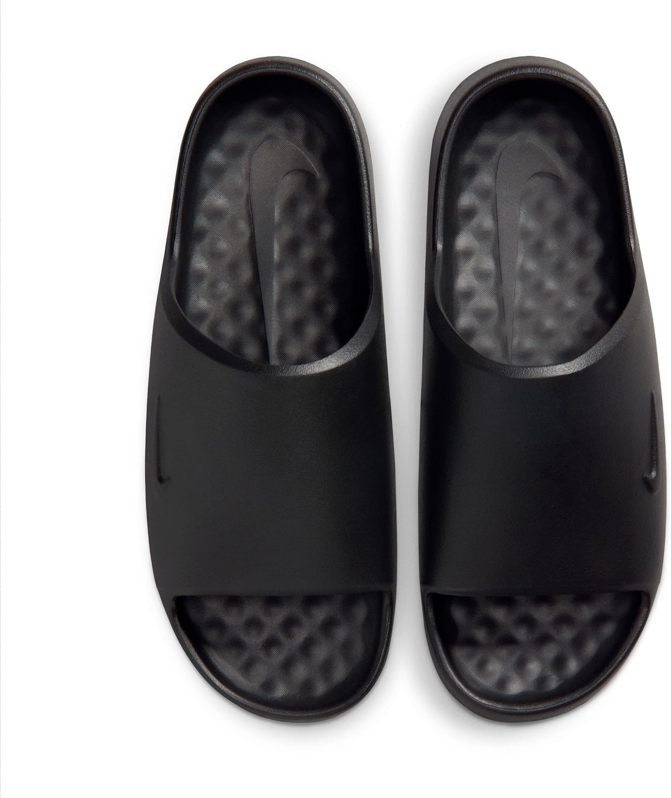 Nike Men’s Calm 2.0 Slides – Black/Black/Black – 13