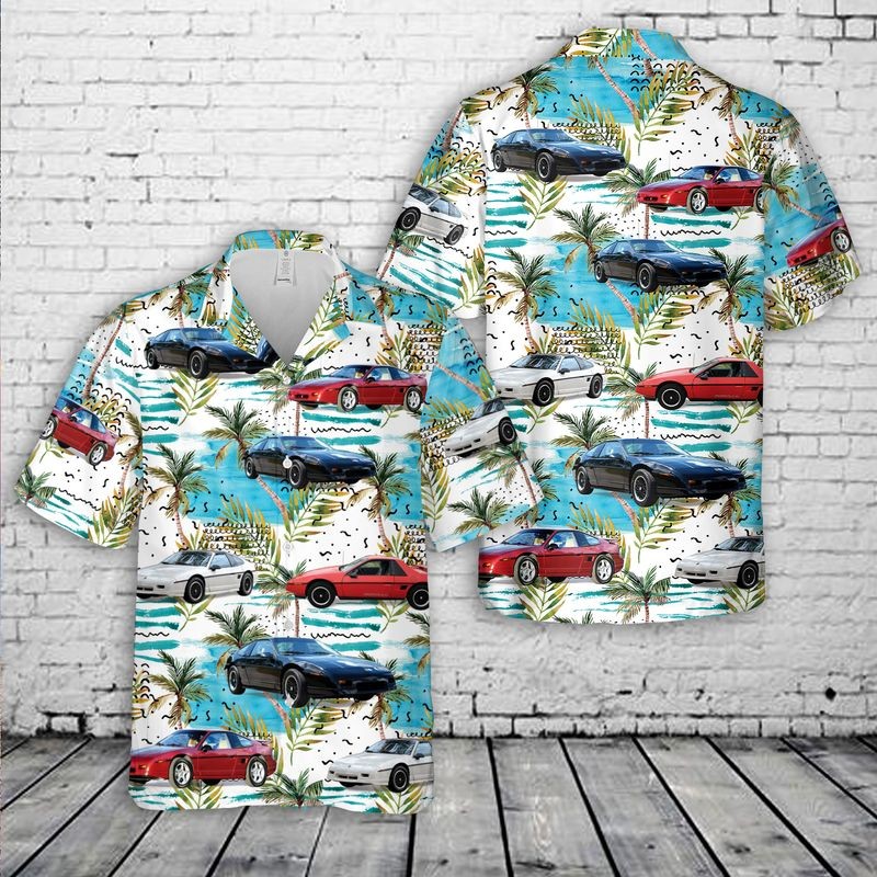 1984 1988 Pontiac Fiero GT Hawaiian Shirt