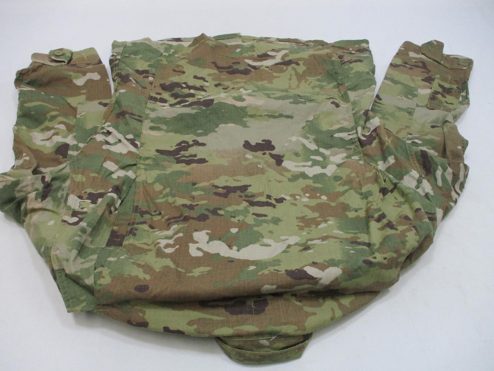 New US Army Combat Uniform ACU Flame Resistant Coat Medium Regular MultiCam