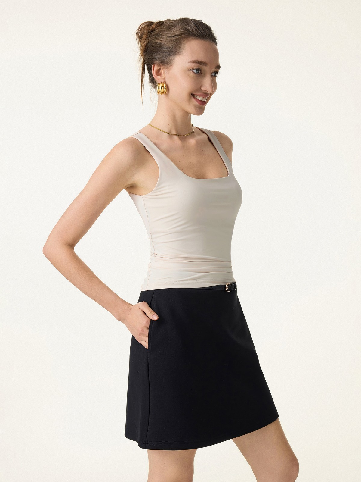 OGL Cooling Back Smoothing Bra Tank Women Summer Essential Top