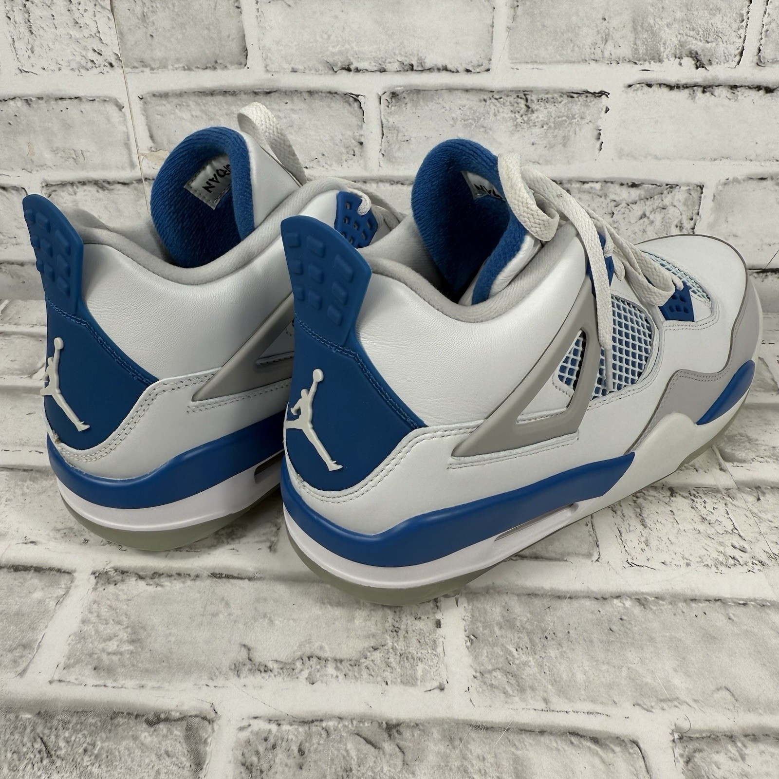 Nike Jordan 4 IV Retro Military Blue Golf Shoes Mens Sz 13 CU9981-101 Brand New