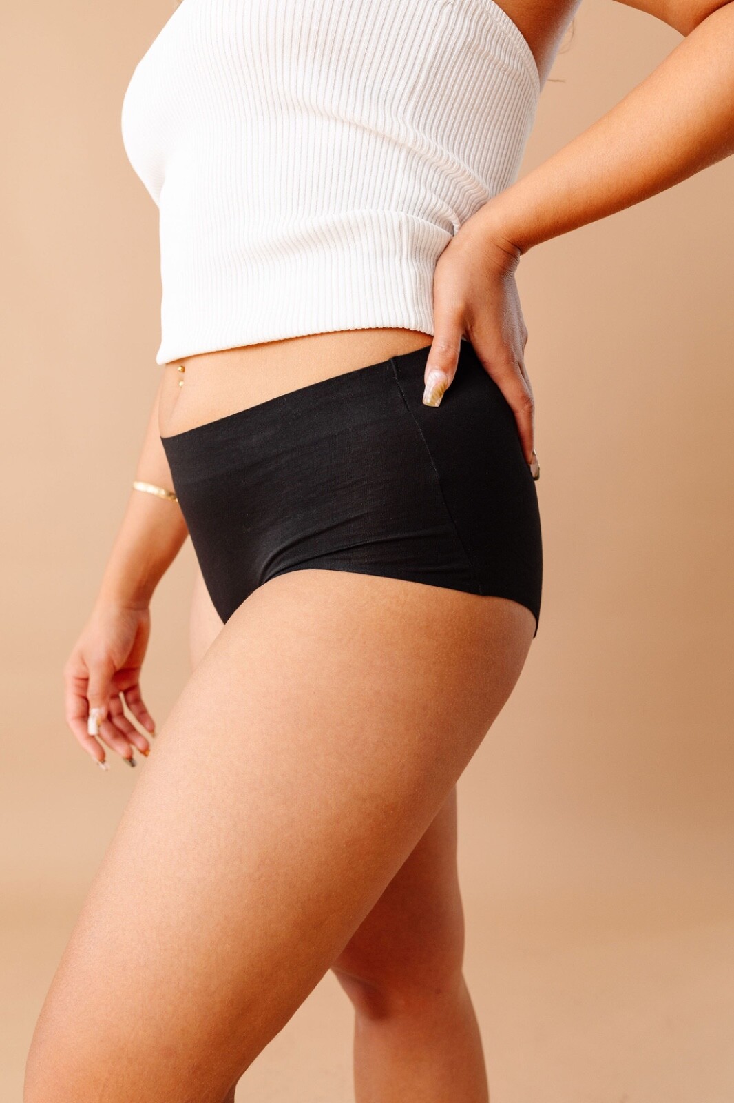 High-Waisted Leak-Proof Period Underwear, 3-Pack, Machine Wash/Dry