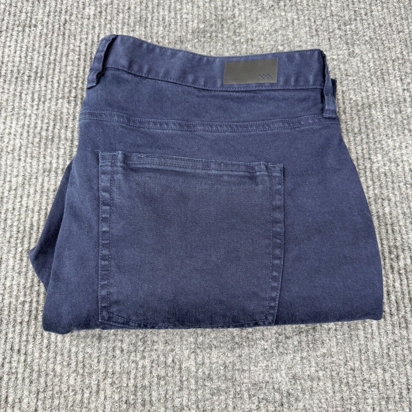Rhone Men’s Everyday Five-Pocket Pants 36×29 Blue Slim Straight 101253 Twill