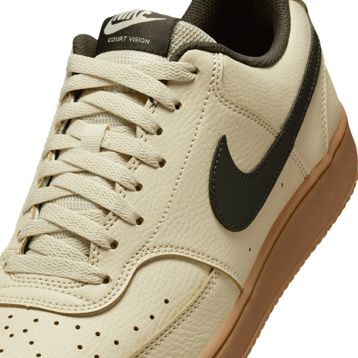 Nike Court Vision Low Shoes Mens Khaki Sequoia Outdoor HV4506 200