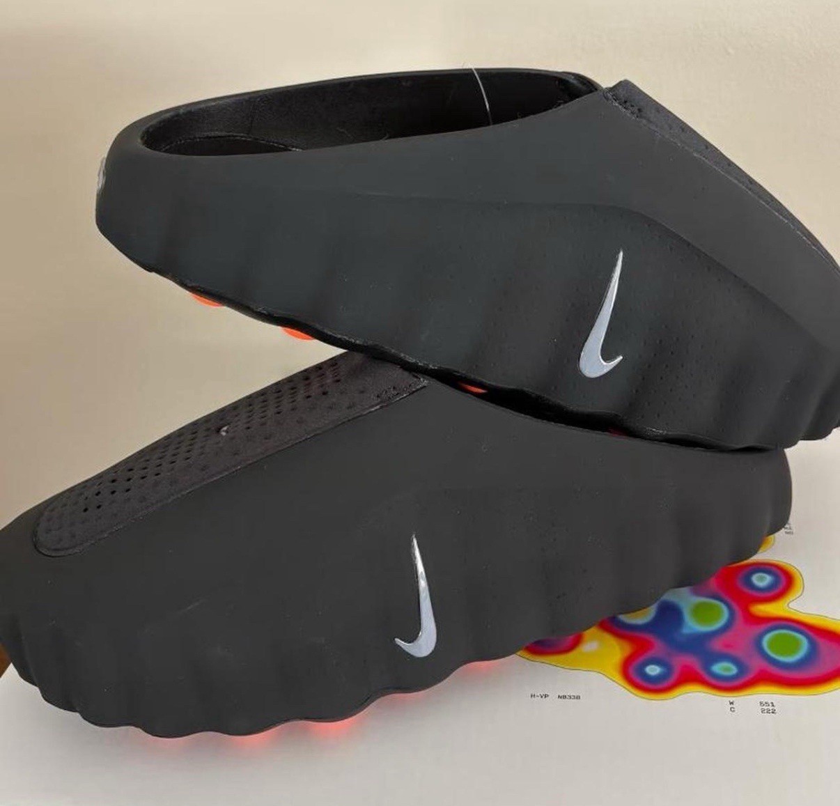 Nike Mind Slides 001 Black Chrome