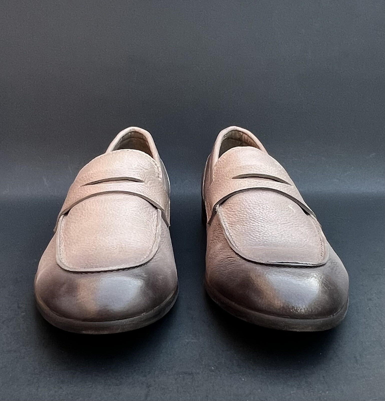 ALDO Men’s Bainville Leather Loafers Light Brown Men’s 9.5 US Size NWB