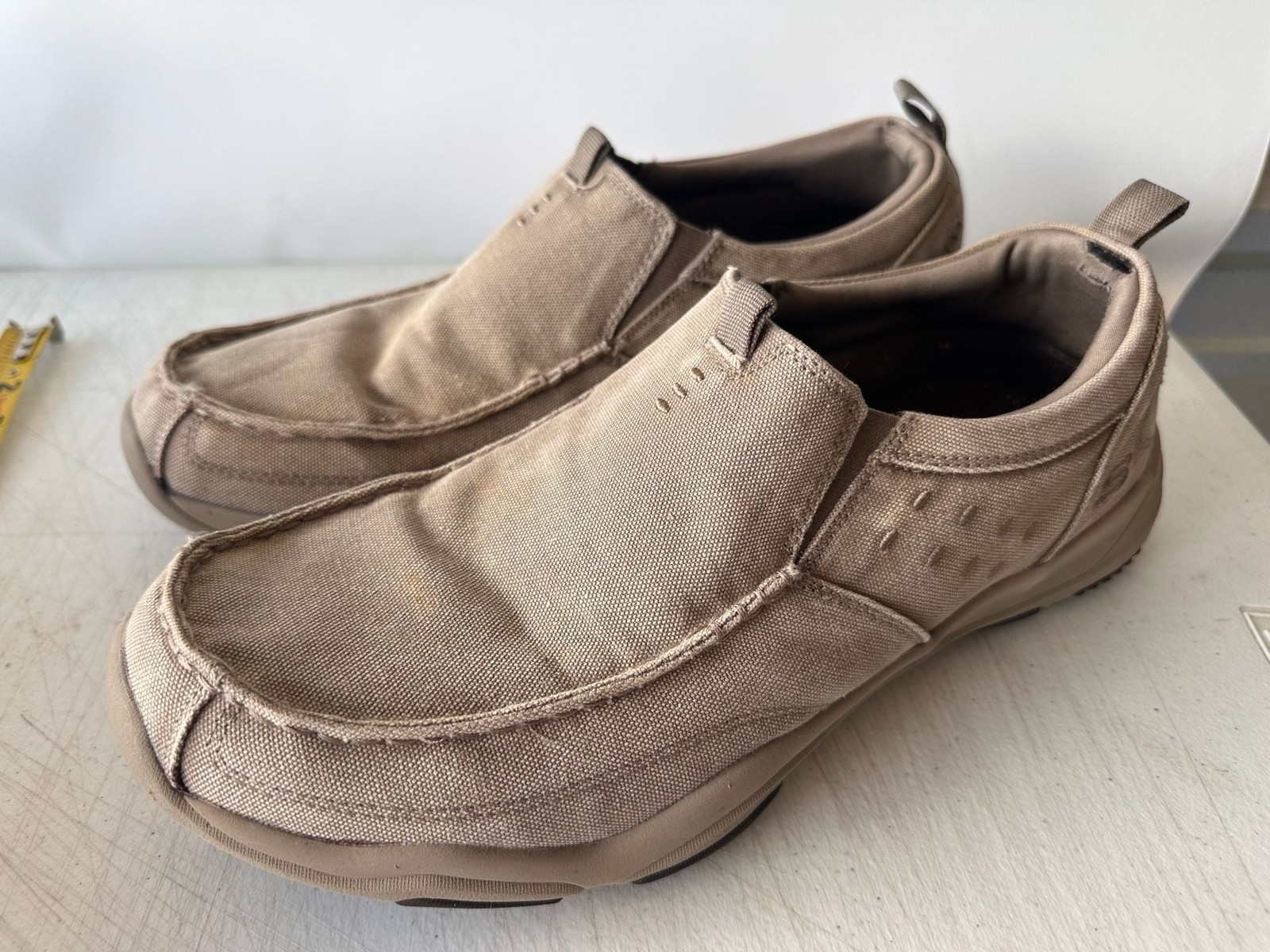 Skechers Relaxed Fit Expected Avillo Canvas Slip-On Loafers