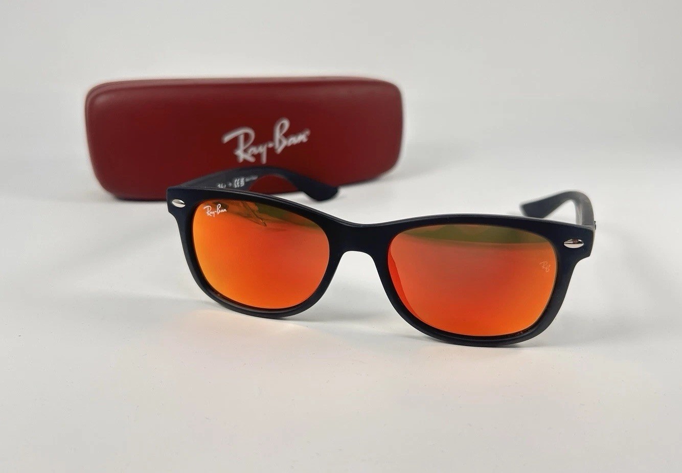 Ray-Ban Jr RJ9052S Black Rubber Matte Sunglasses 7028/6Q 47[]15-3N