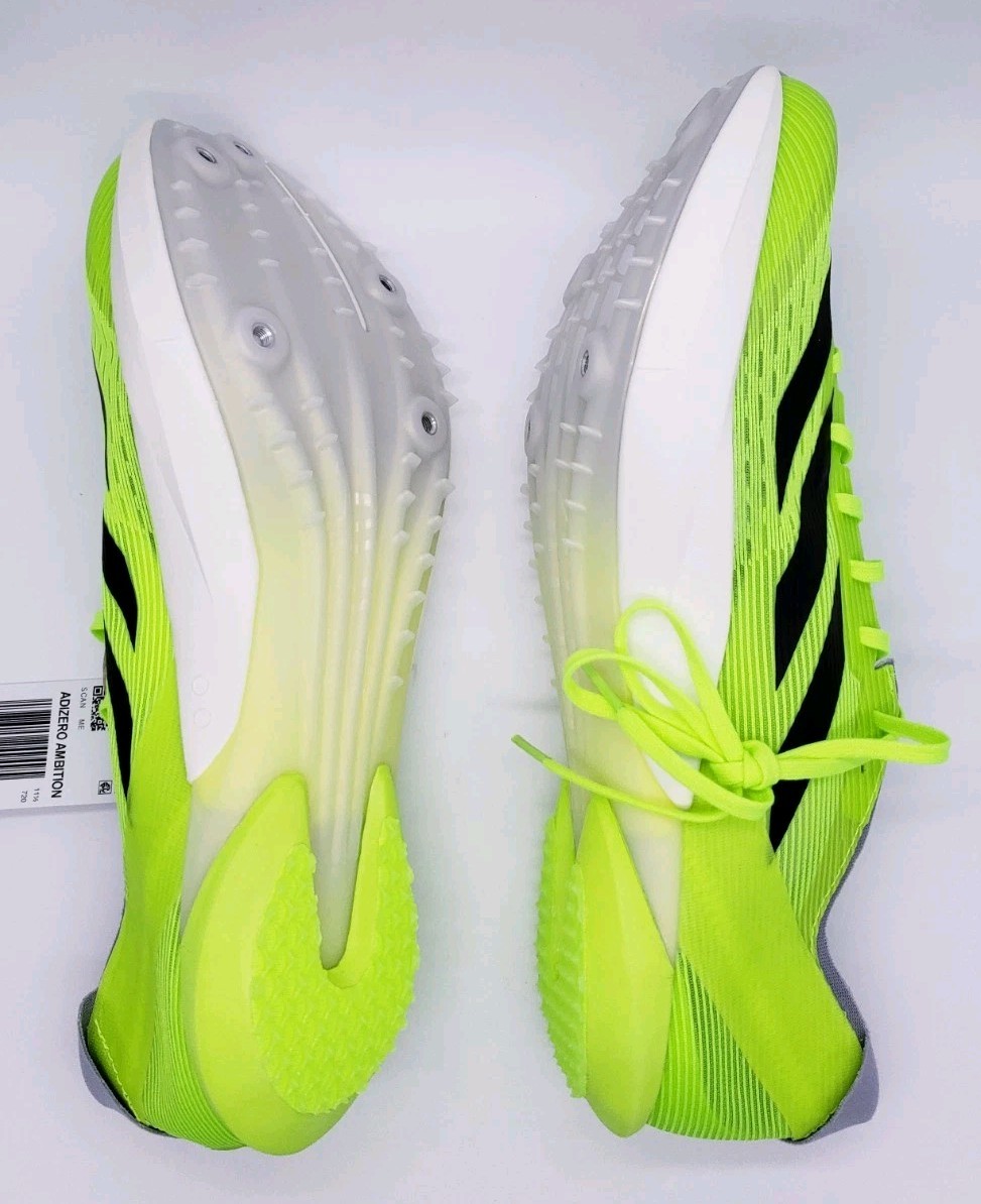 Adidas Adizero Ambition Lucid Lemon Track & Field Spikes IH5798 Men’s Size 12