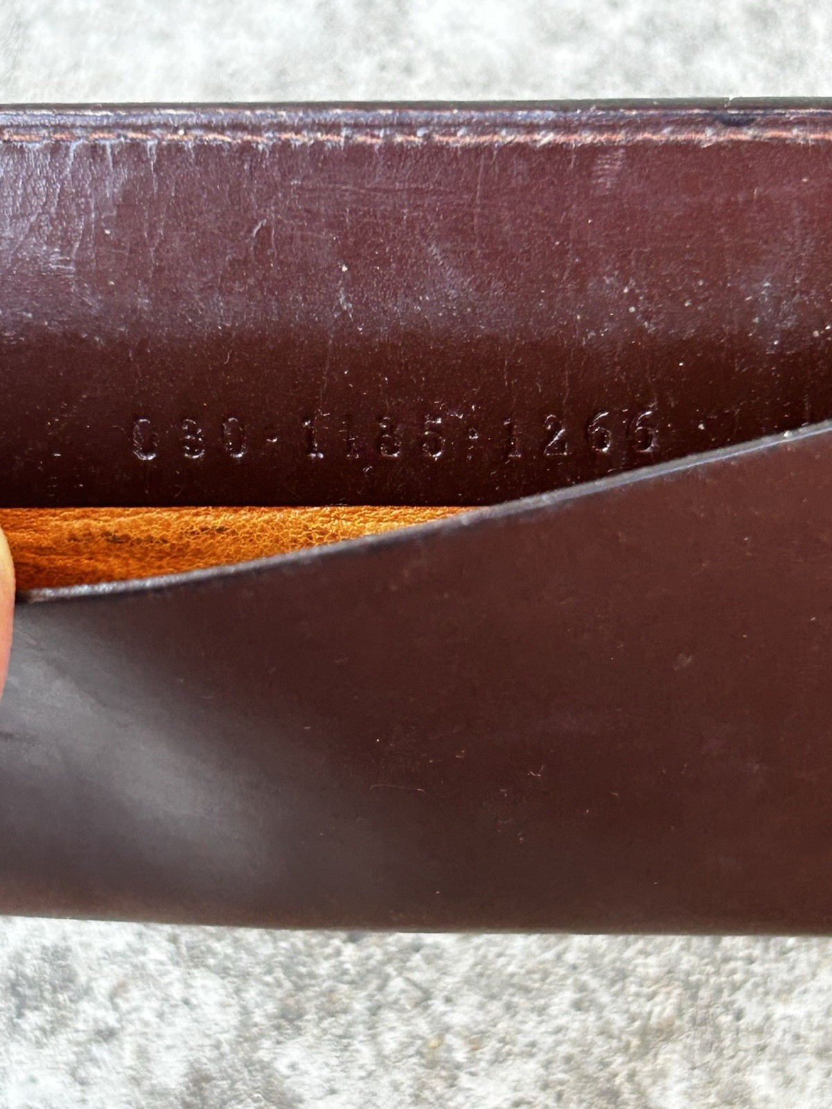 Vintage GUCCI Card Holder Brown Leather Vintage GUCCI Wallet Men’s Gucci Wallet