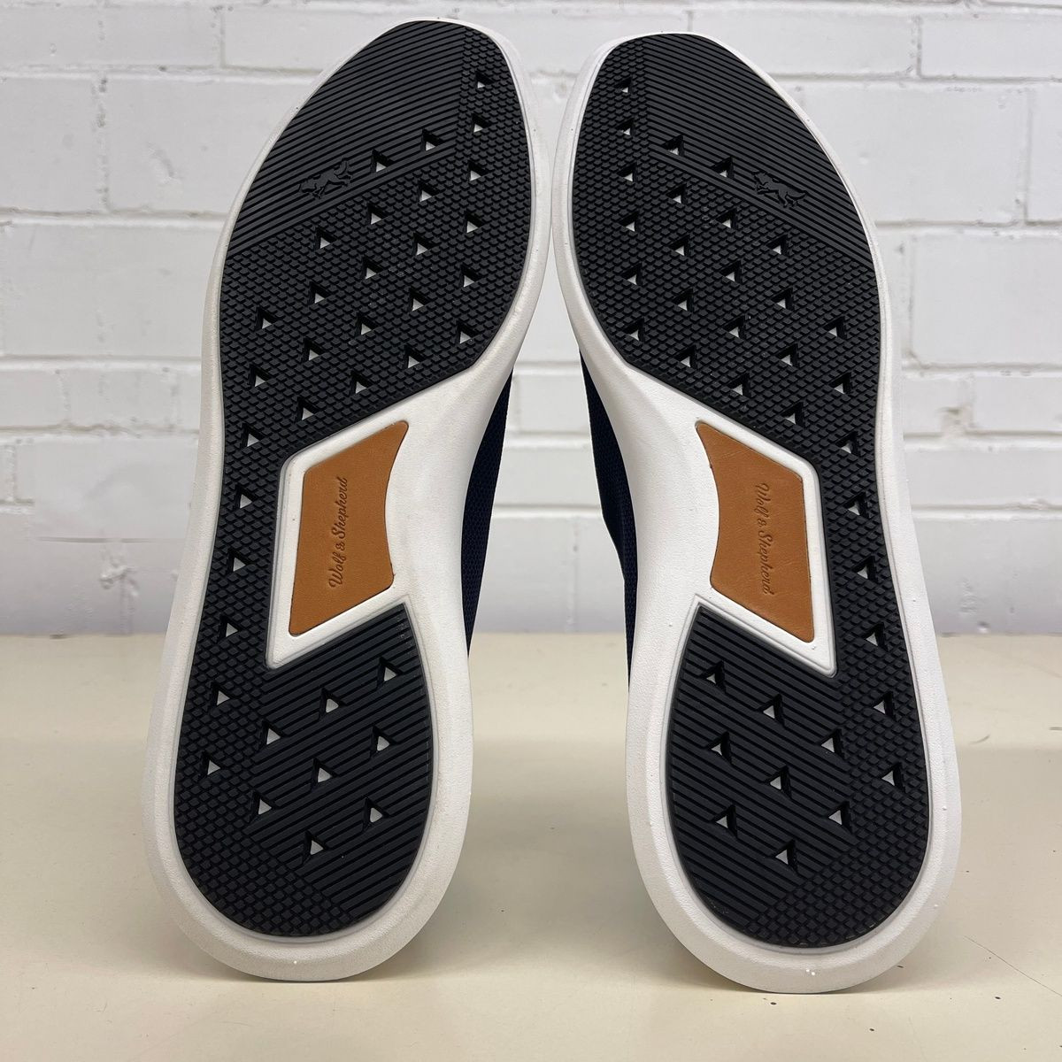 WOLF & SHEPHERD SwiftKnit Derby Casual Shoes Unisex Size M4/W6 Navy