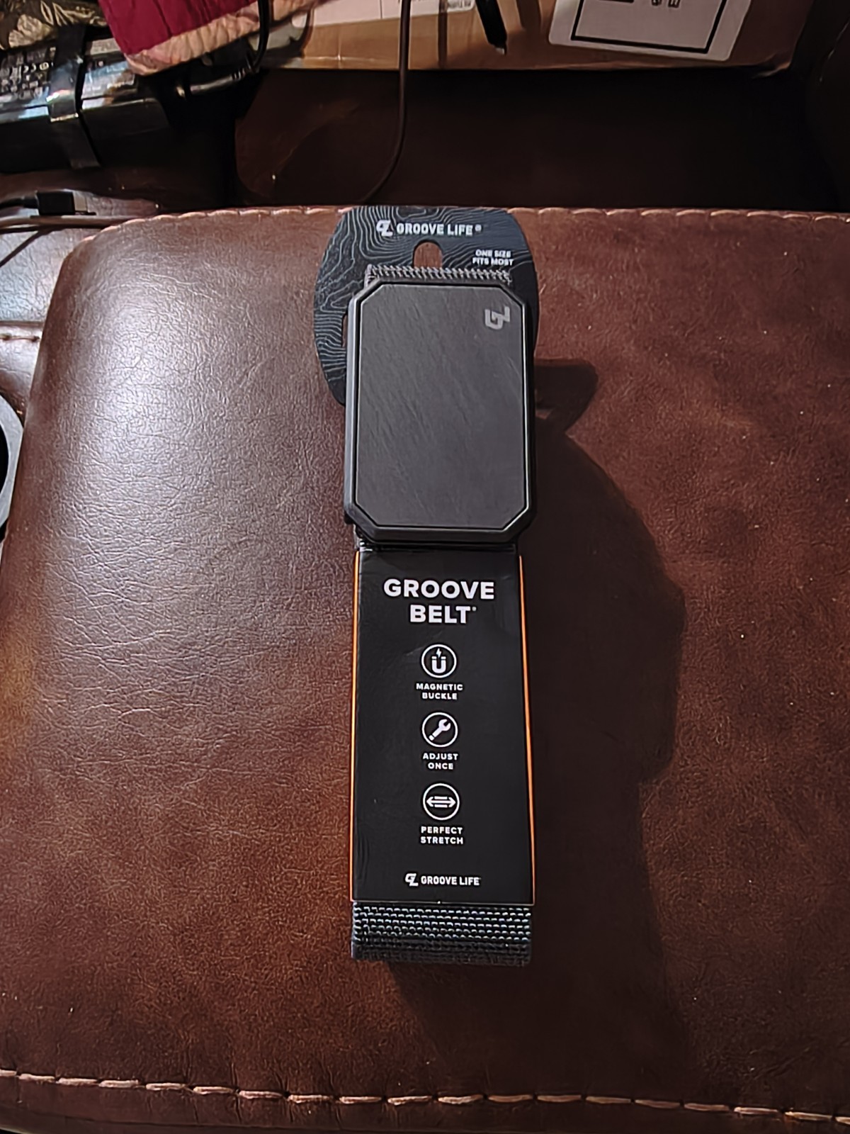 GROOVE LIFE Belt Deep Stone/Gun Metal Size Medium