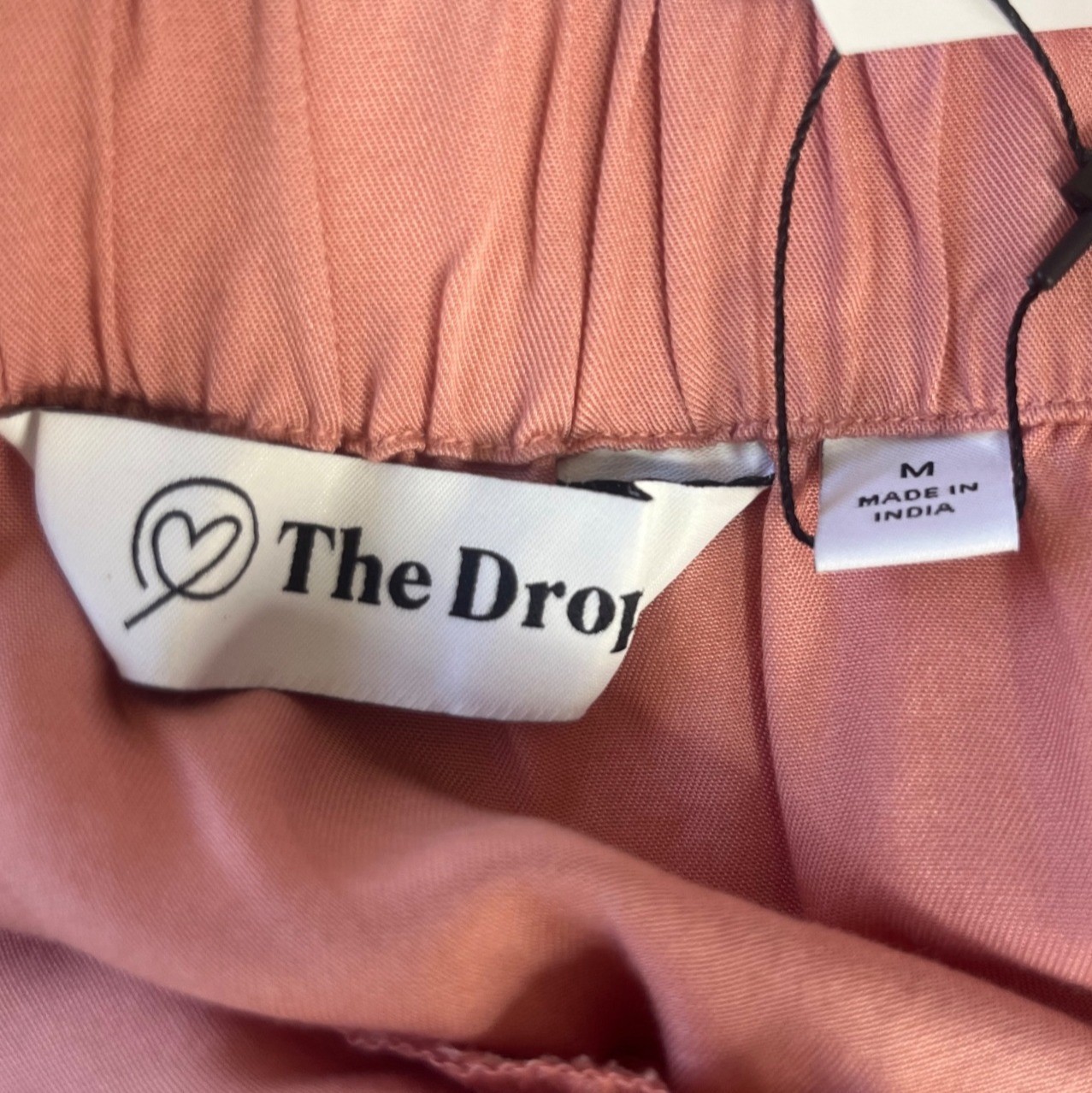 The Drop Britt Tiered Maxi Dress Medium Rosette Pink New Boho Midi Cottage Core