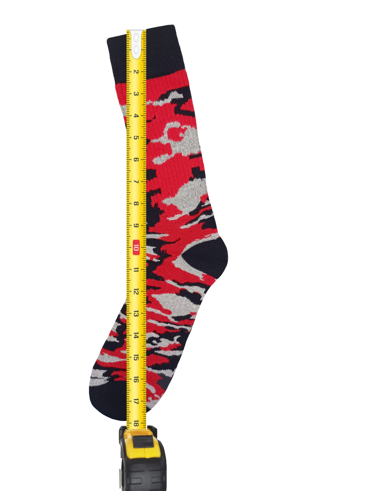 3 PAIR COTTON CAMO CREW ARMY HIKING SOCKS SIZE 10-13 TRUE TO SIZE FULL CUSHION