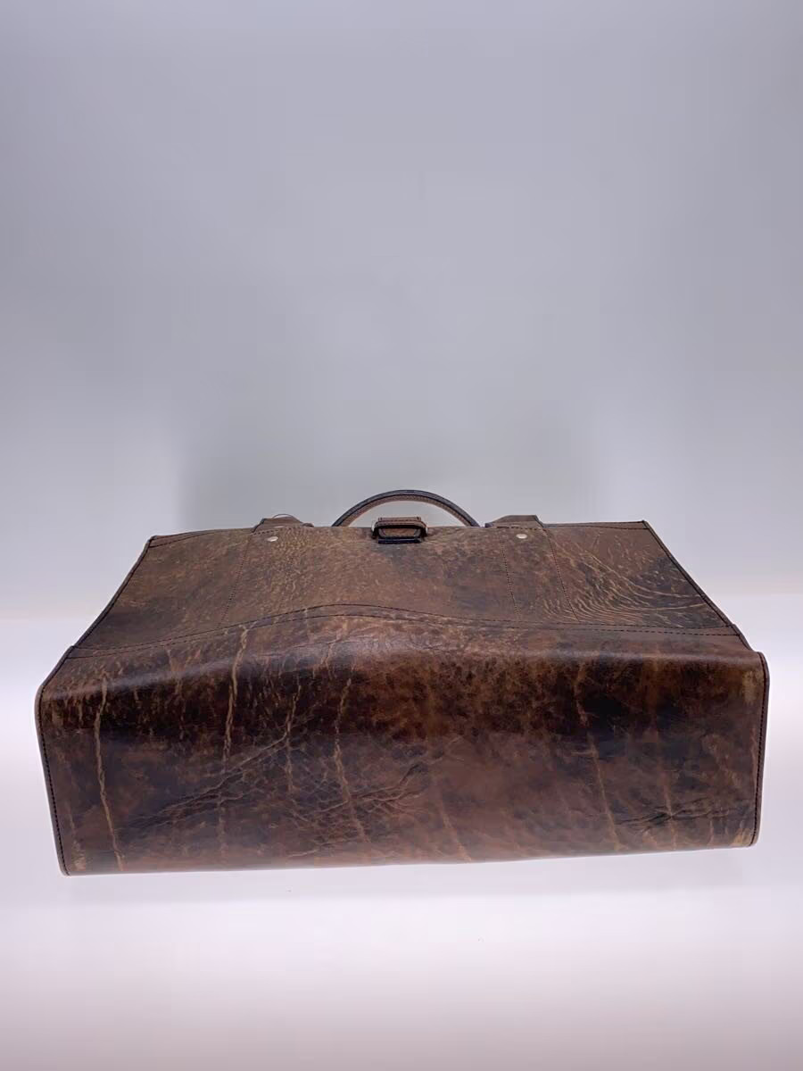 PORTER Boston Bag Leather BRW GROUND BOSTON BAG