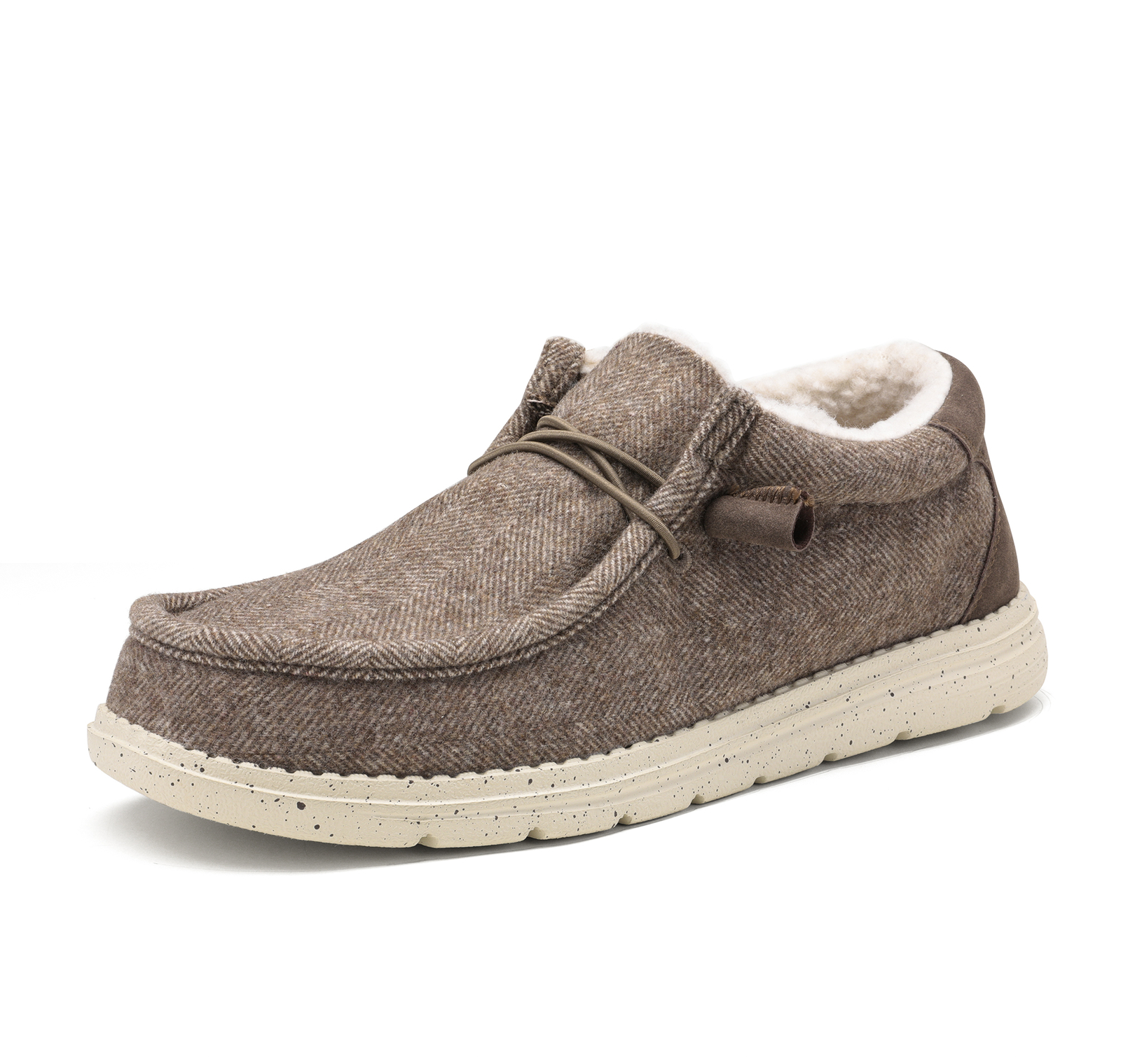 Bruno Marc Men’s Lightweight Slip-on Faux Fur Lined Loafers Casual Shoes
