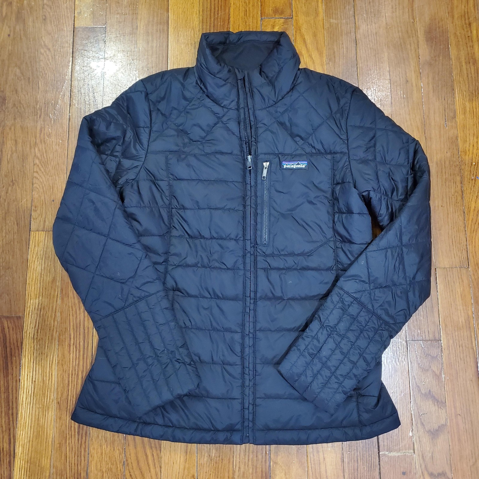 Patagonia Radalie Jacket Womens Small Black Insulated Puffer Full Zip STY27690