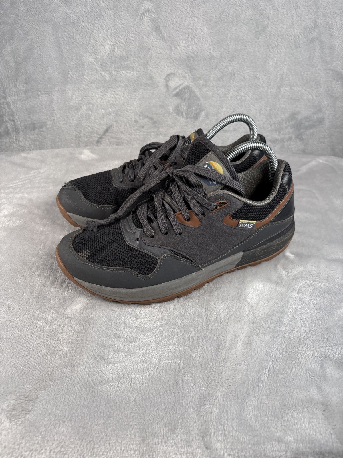 Lems Trailhead Sneakers Mens Size 7.5 Stormy Night Hiking Gorpcore Minimalist