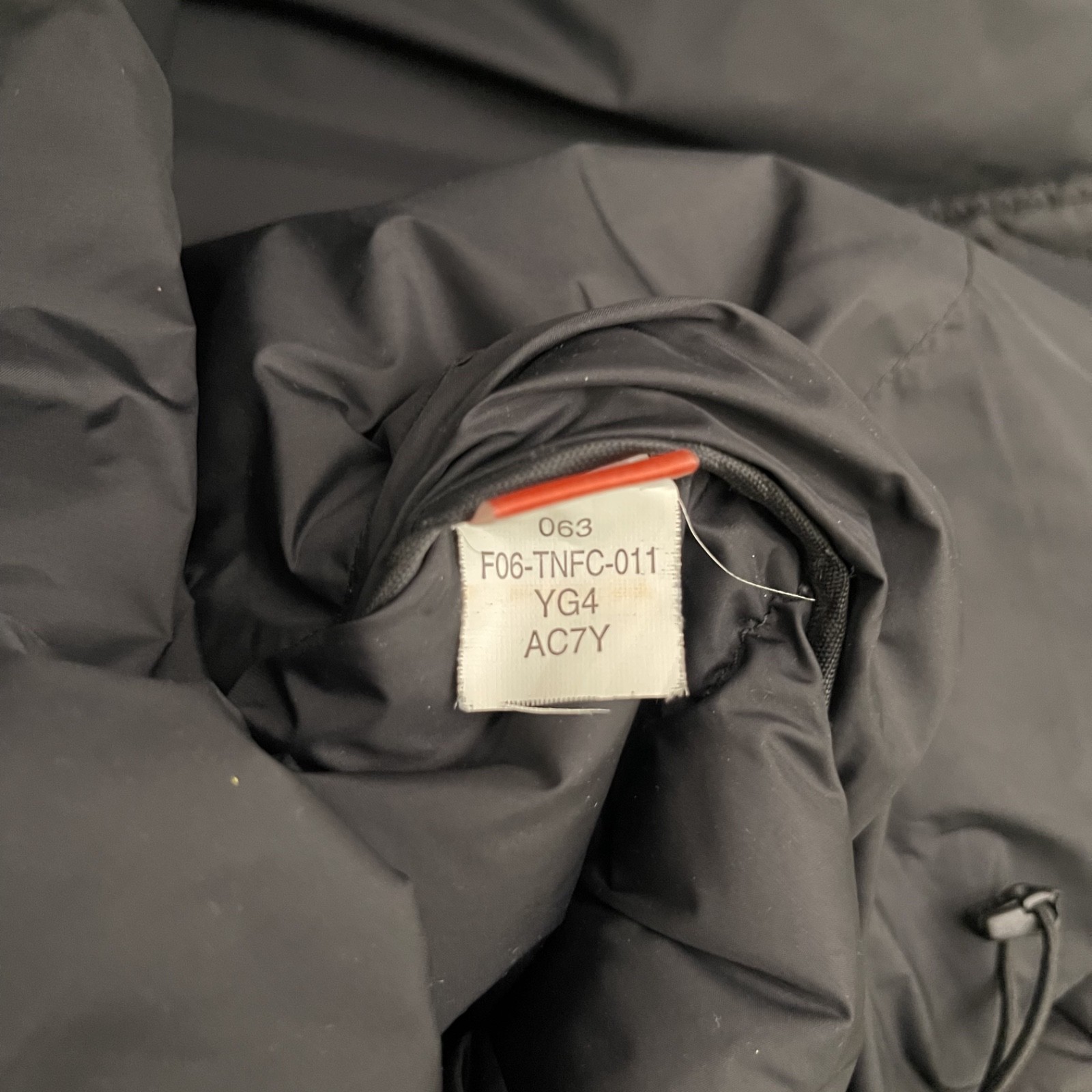 The North Face Men’s 1996 Retro Nuptse Jacket Mens Sz L Black Full Zip