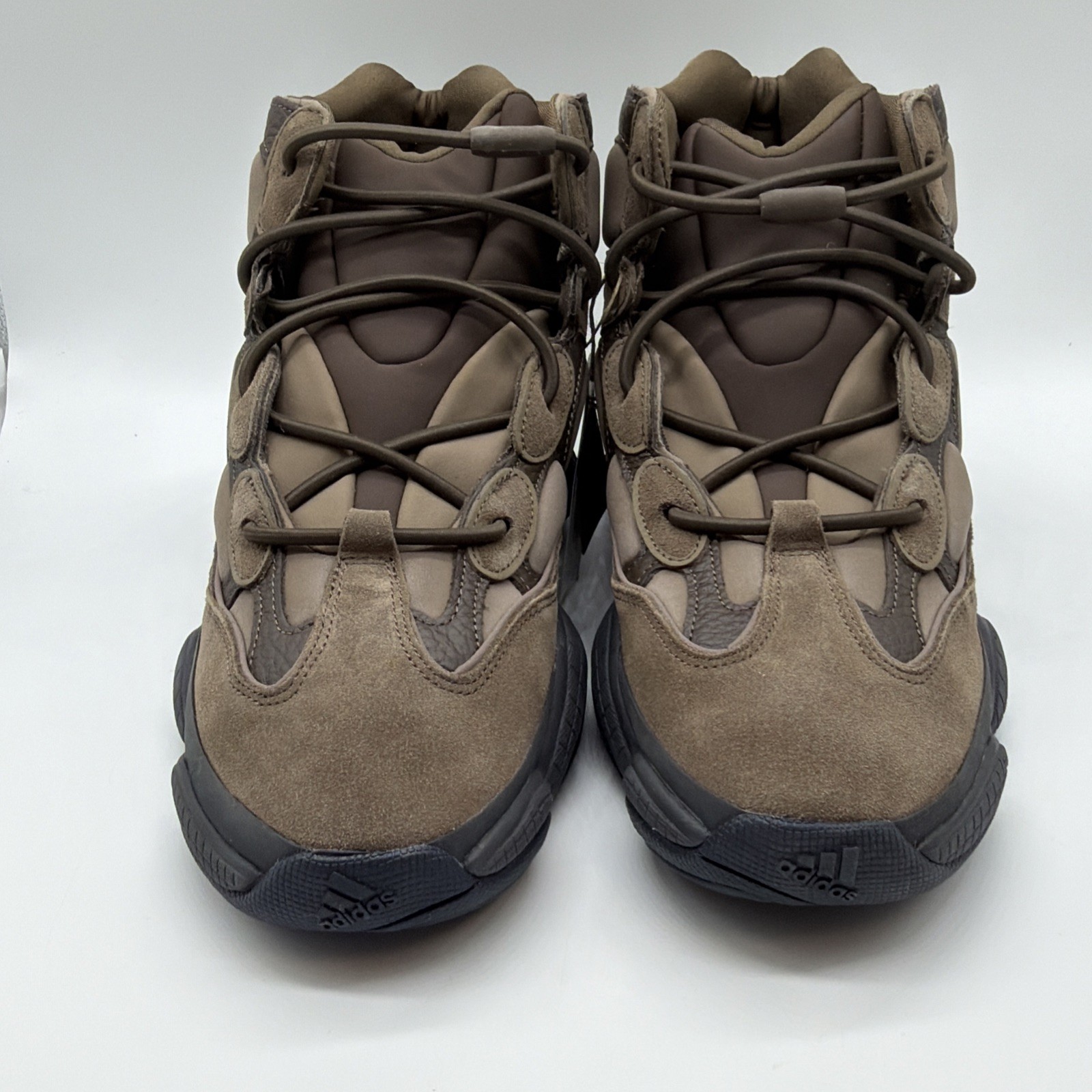 Adidas Yeezy 500 High Shoes Men’s Size 12 Taupe Black Brown W/box
