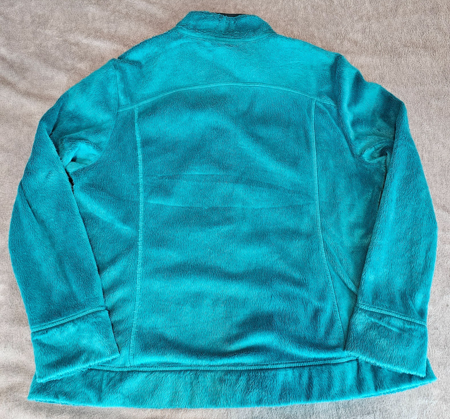 Free Country Womens Teal Full Zip Long Sleeve Fleece Jacket Size XL