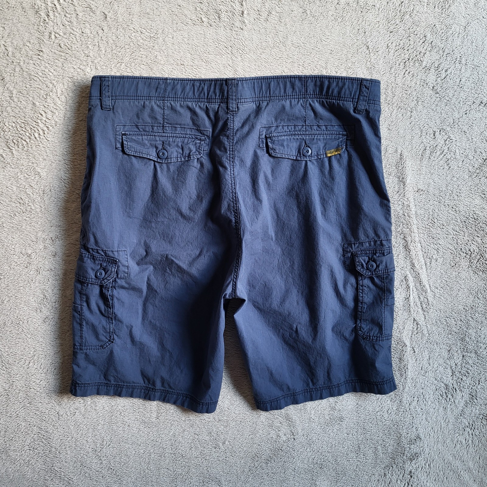 WearFirst Cargo Shorts Mens 42 Navy Blue Multi Pocket Outdoor Utility