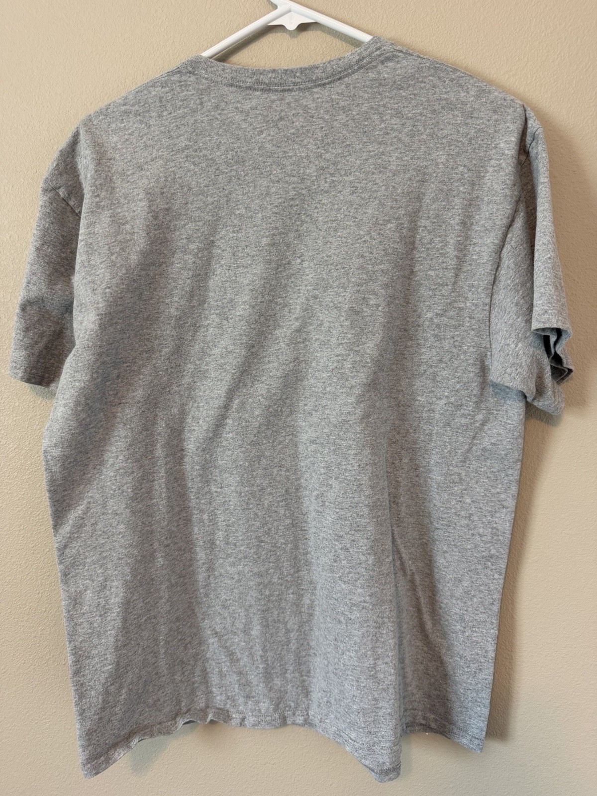 Boston Red Sox Jersey St. Graphic Print Gray Cotton Jersey Crew Tee Men’s S