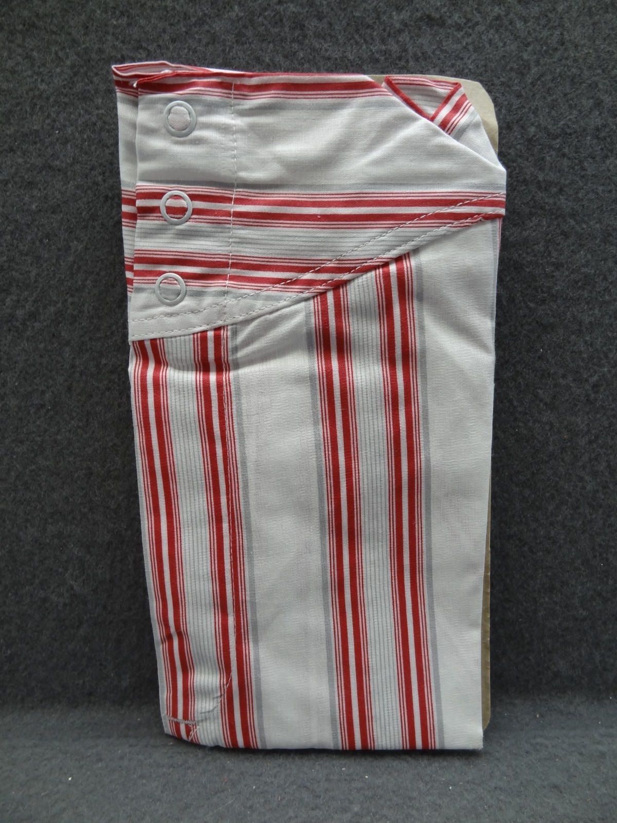 NEW Gripper Snap 28 Yoke Front Striped Boxer Short VTG 50s 60s Athletic Vat Dyed