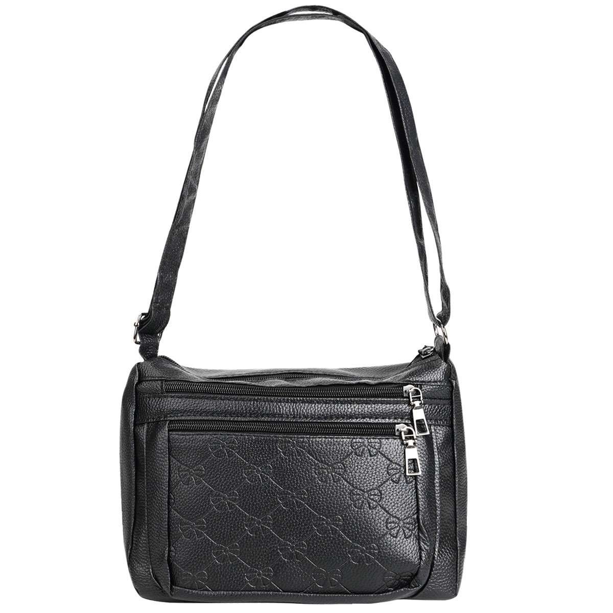 Women Vintage Crossbody Shoulder Bag Soft PU Leather Lightweight Handbag Purse