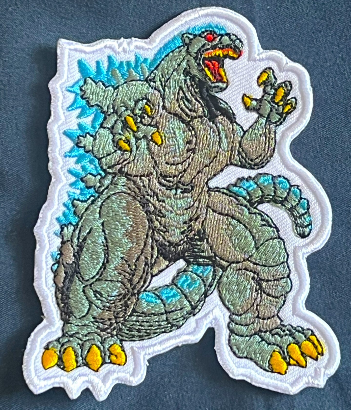 GODZILLA monster 4″ Embroidered figure PATCH action vs KING Kong dinosaur dino