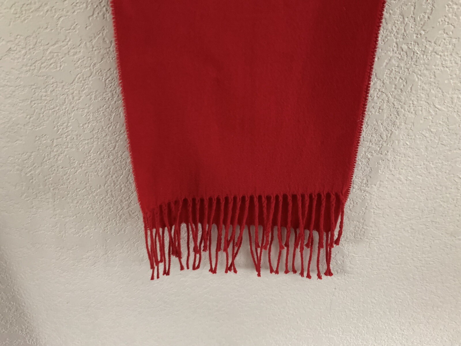 Cejon Italian Red Scarf 11″ x 64″ (not including fringe)