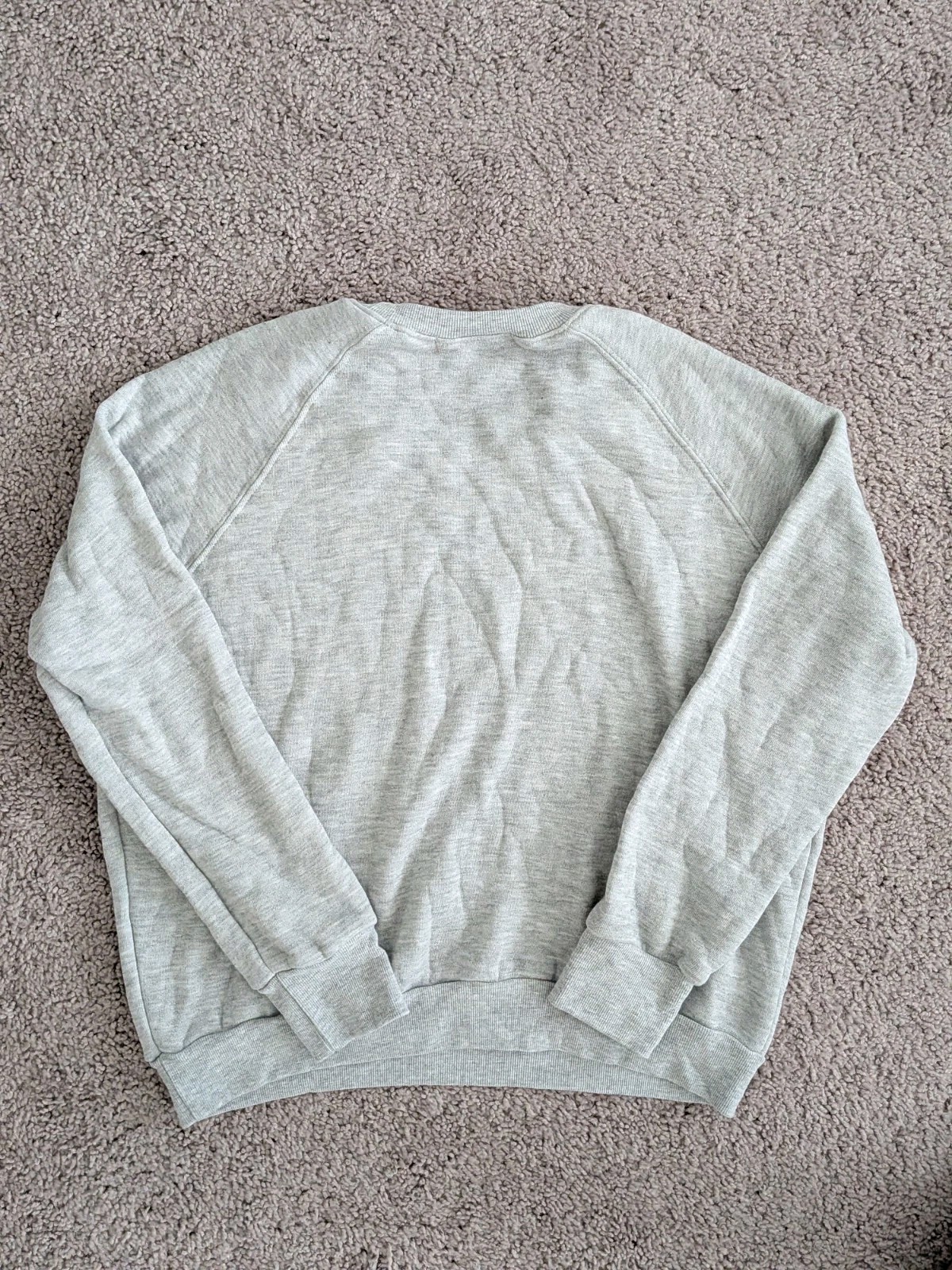 Perfect White Tee Lennon Fleece Crew Sweatshirt Women’s Medium Gray NWT