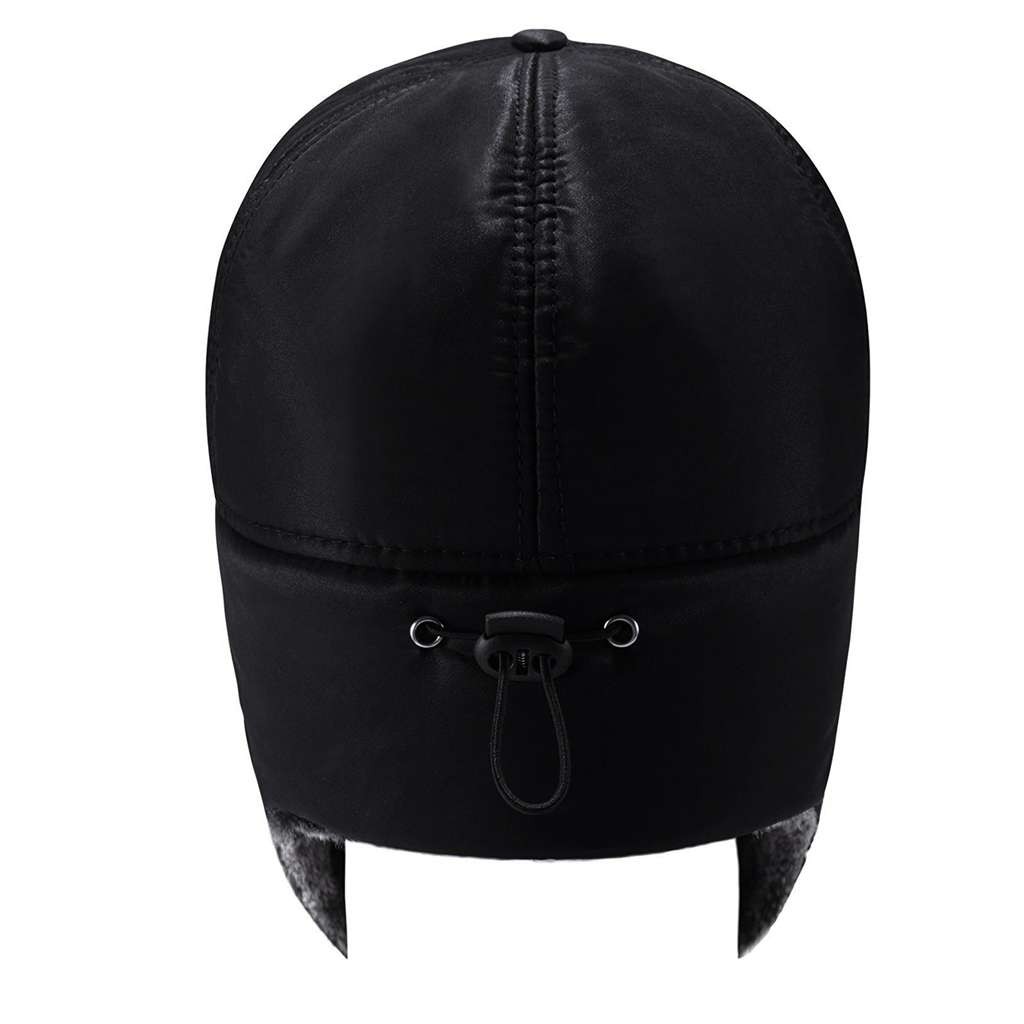 Men Winter Ear Flap Trapper Hat Face Mask Fur Aviator Thermal Warm Snow Ski Cap