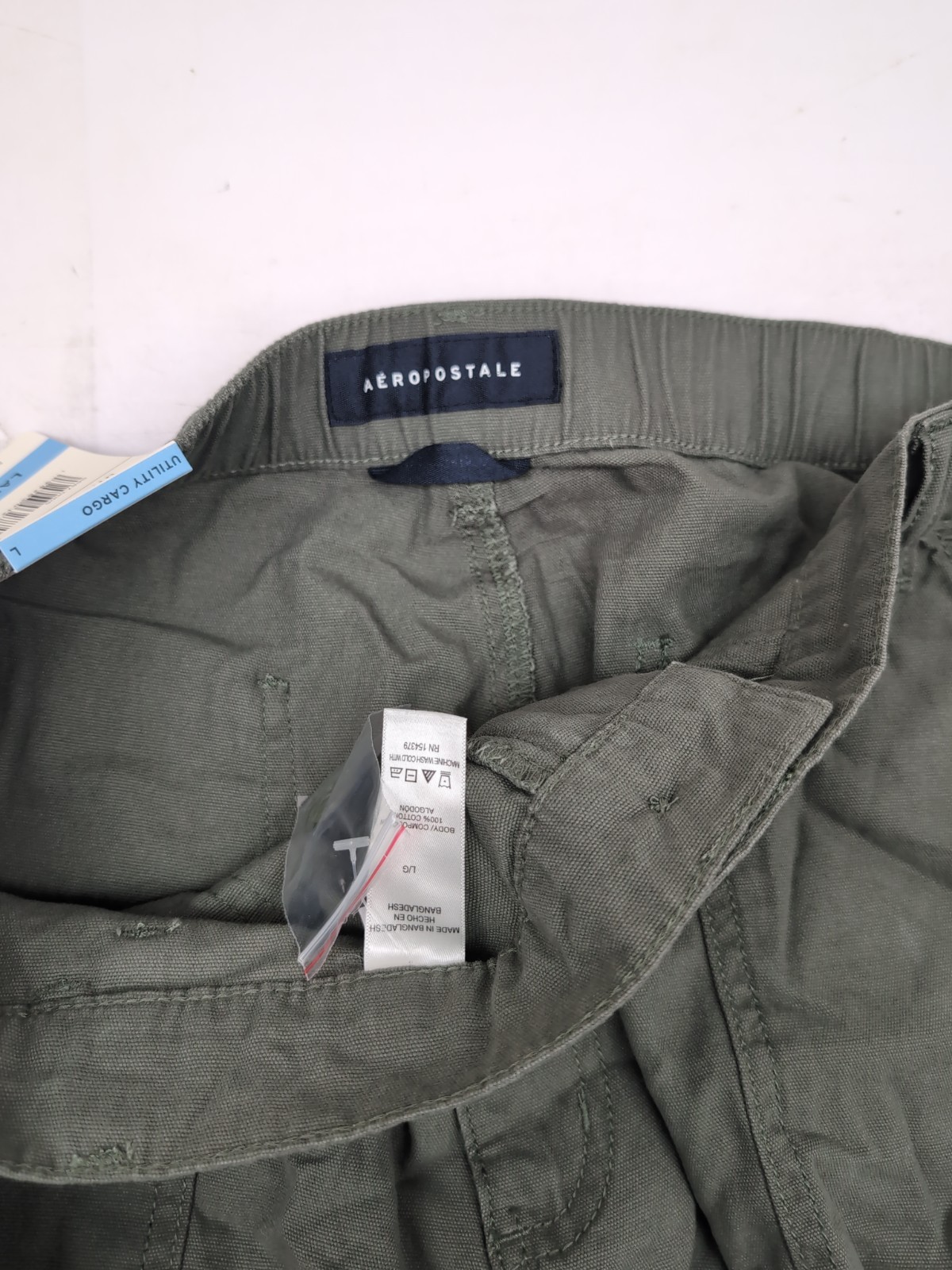Wmns Aeropostale Relaxed Fit Mid Rise Straight Leg Cargo Pant Sz Lg A22/19