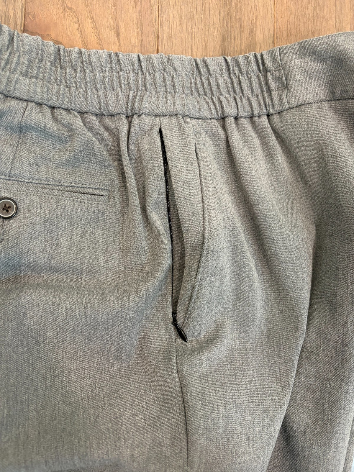 J Crew Pants Mens 32×32 Gray Stretch Tech Twill Slim Chino Travel Casual